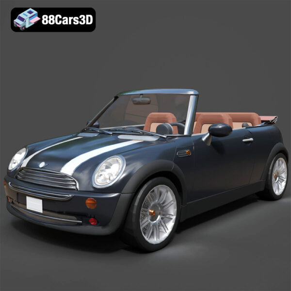 Mini Cabrio 2025 3D Model