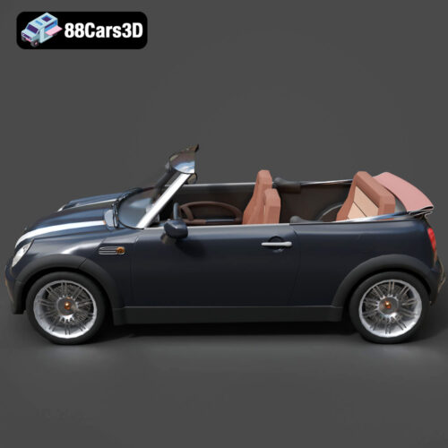Mini Cabrio 2025 3D Model