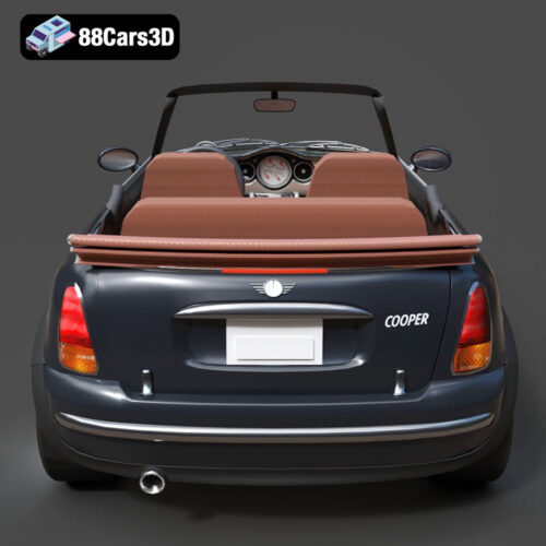 Mini Cabrio 2025 3D Model