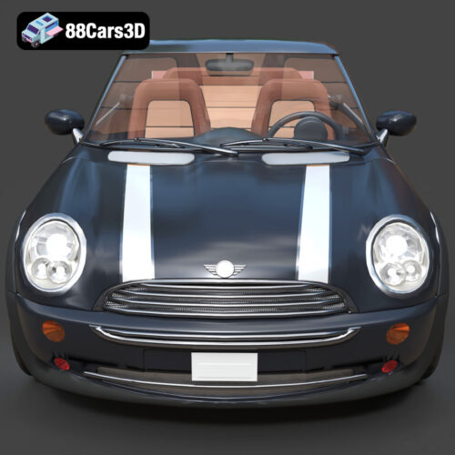 Mini Cabrio 2025 3D Model
