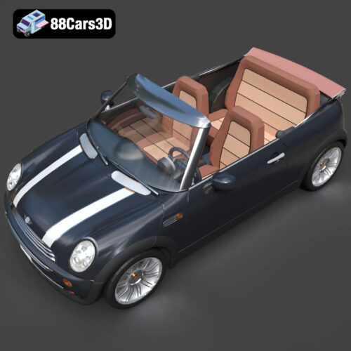 Mini Cabrio 2025 3D Model