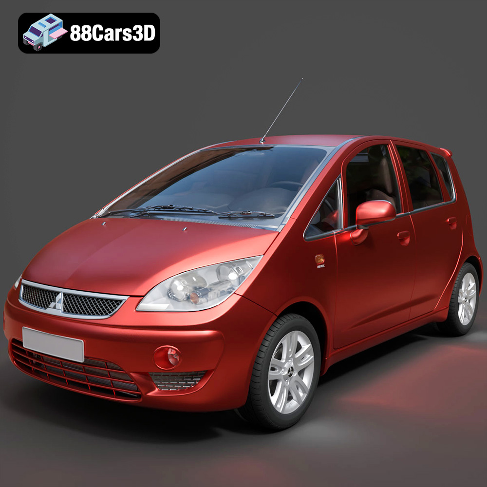 Mitsubishi Colt 2025 3D Model
