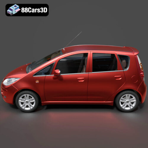 Mitsubishi Colt 2025 3D Model - Gallery Image 8 Mitsubishi Colt 2025 3D Model
