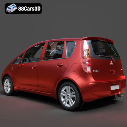 Mitsubishi Colt 2025 3D Model - Gallery Image 5 Mitsubishi Colt 2025 3D Model