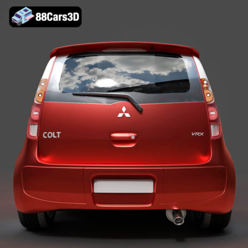 Mitsubishi Colt 2025 3D Model - Gallery Image 7 Mitsubishi Colt 2025 3D Model