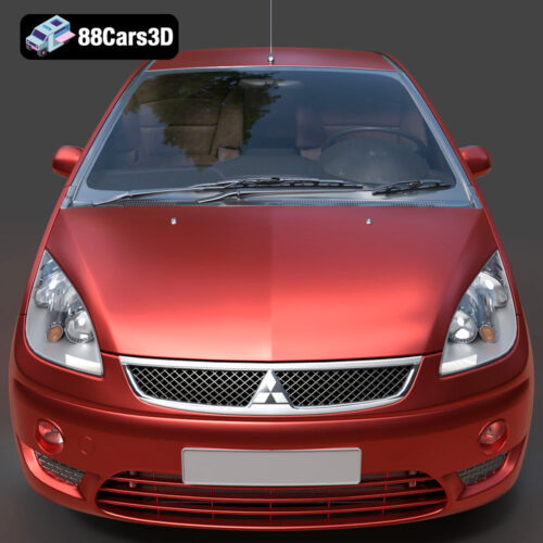 Mitsubishi Colt 2025 3D Model - Gallery Image 4 Mitsubishi Colt 2025 3D Model