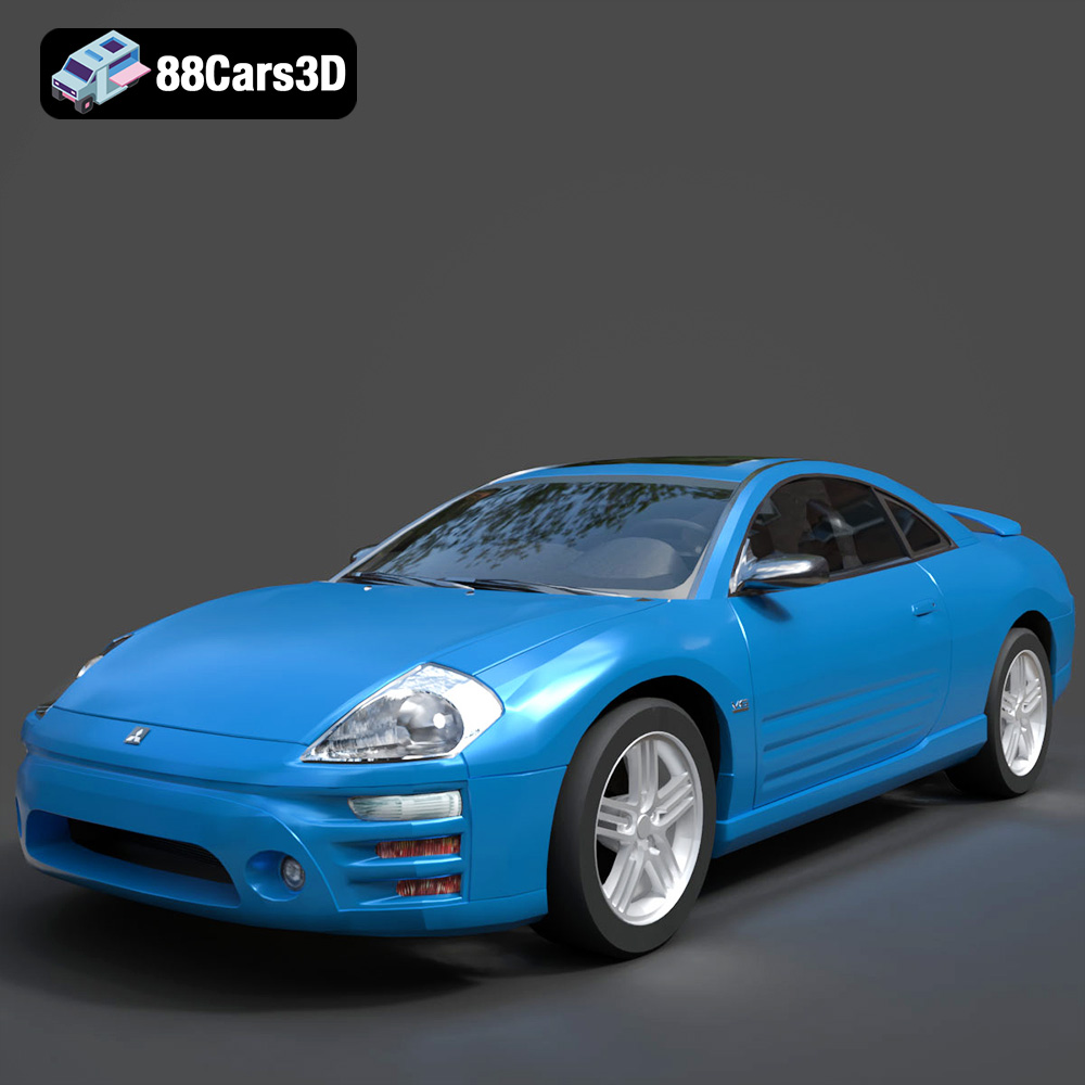 Mitsubishi Eclipse 2005 3D Model