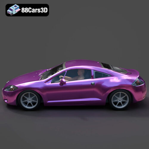 Mitsubishi Eclipse GT 2001 3D Model