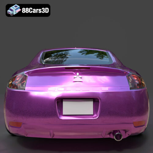 Mitsubishi Eclipse GT 2001 3D Model