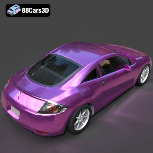 Mitsubishi Eclipse GT 2001 3D Model