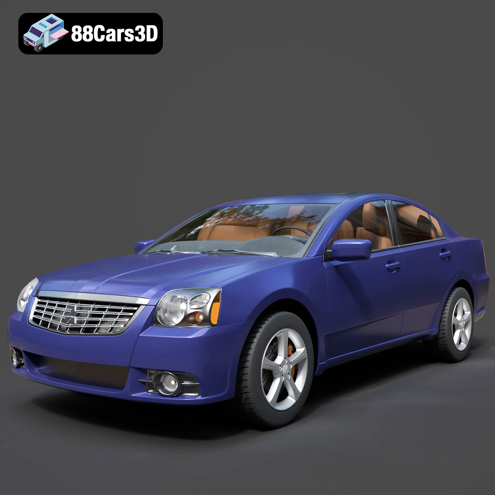 Mitsubishi Galant 2009 3D Model