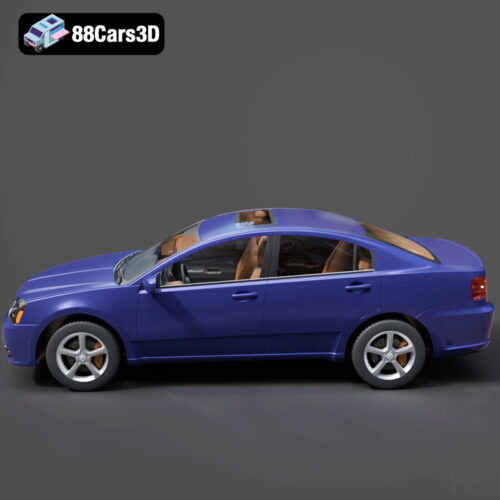 Mitsubishi Galant 2009 3D Model - Gallery Image 7 Mitsubishi Galant 2009 3D Model
