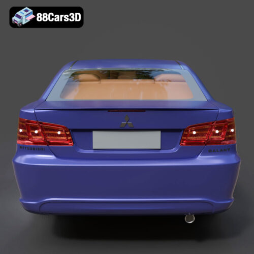 Mitsubishi Galant 2009 3D Model - Gallery Image 8 Mitsubishi Galant 2009 3D Model