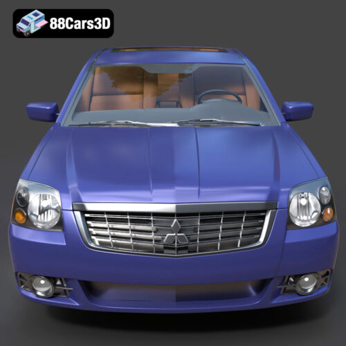 Mitsubishi Galant 2009 3D Model - Gallery Image 6 Mitsubishi Galant 2009 3D Model