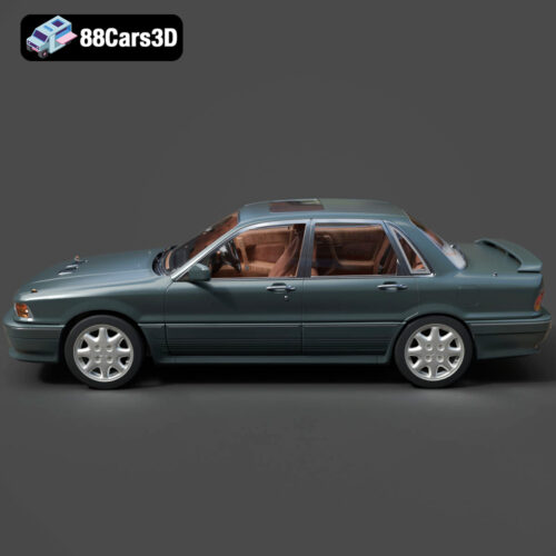 Mitsubishi Galant VR4 2000 3D Model