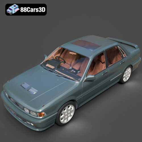 Mitsubishi Galant VR4 2000 3D Model