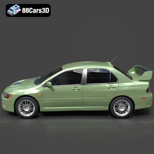 Mitsubishi Lancer Evolution IX 3D Model