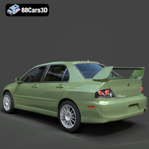 Mitsubishi Lancer Evolution IX 3D Model