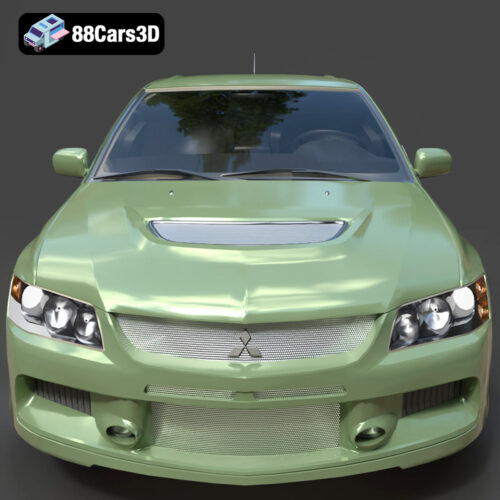 Mitsubishi Lancer Evolution IX 3D Model