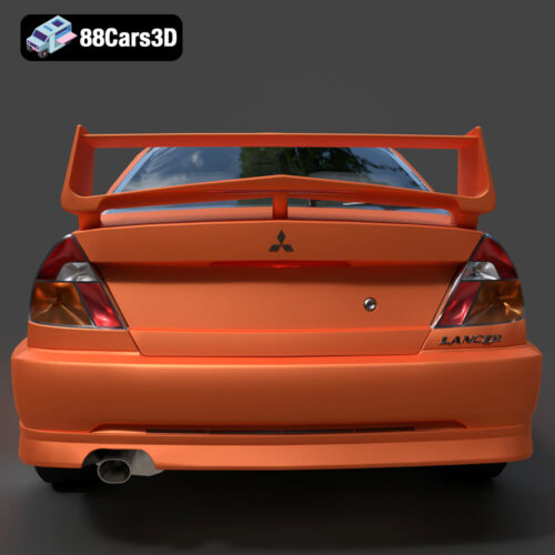 Mitsubishi Lancer Evolution VI 3D Model