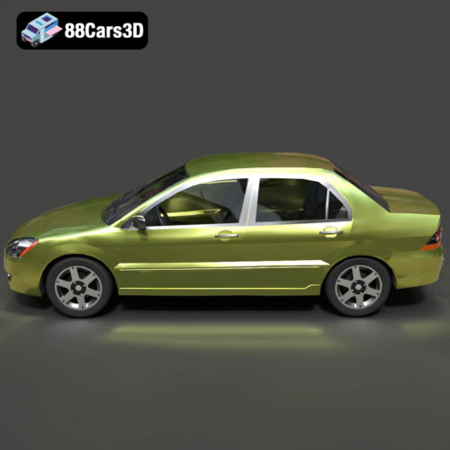 Mitsubishi Lancer IX-001 3D Model - Gallery Image 8 Mitsubishi Lancer IX-001 3D Model