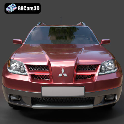 Mitsubishi Outlander 2022 3D Model - Gallery Image 6 Mitsubishi Outlander 2022 3D Model