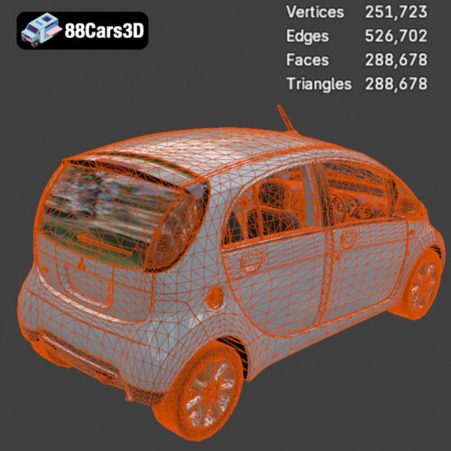 Mitsubishi i-MIEV 2025 3D Model