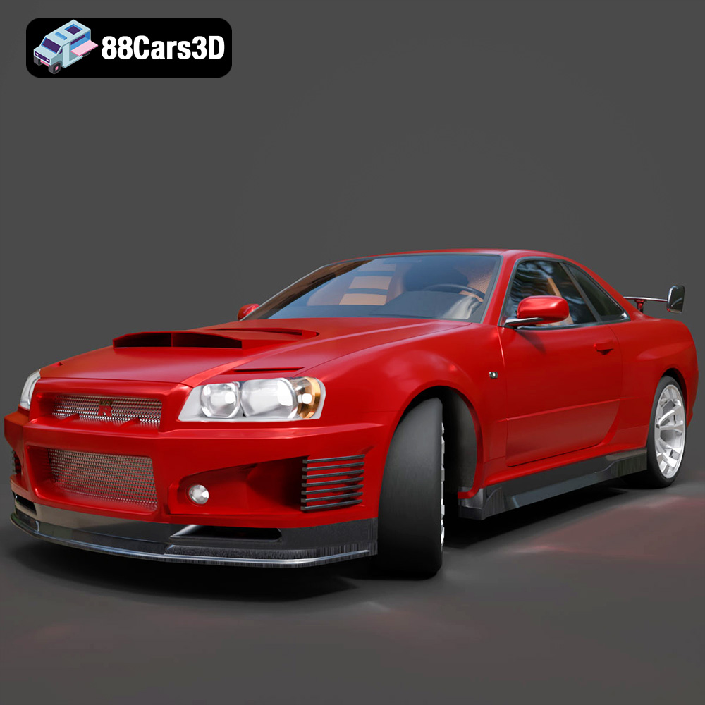 Nissan Skyline 3D Model