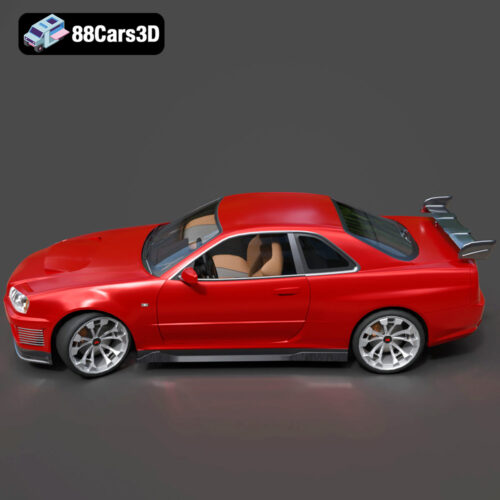 Nissan Skyline 3D Model - Gallery Image 3 Nissan Skyline 3D Model