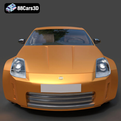 Nissan 350Z 3D Model - Gallery Image 8 Nissan 350Z 3D Model