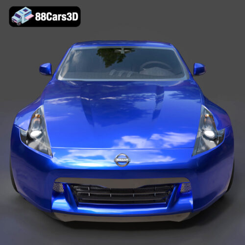 Nissan 370Z 2020 3D Model - Gallery Image 7 Nissan 370Z 2020 3D Model