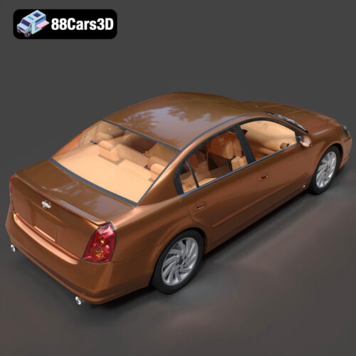 Nissan Altima 007 3D Model - Gallery Image 2 Nissan Altima 007 3D Model