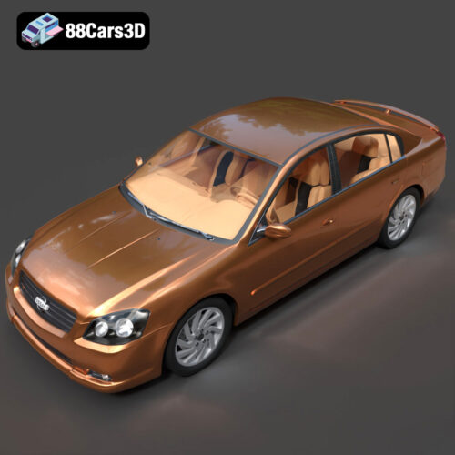 Nissan Altima 007 3D Model - Gallery Image 1 Nissan Altima 007 3D Model