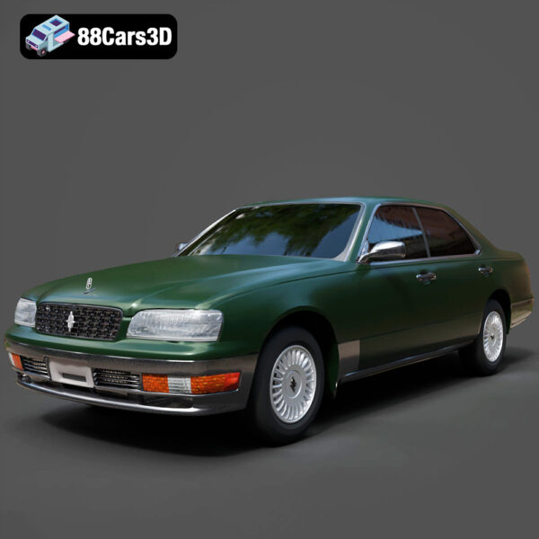 Nissan Cedric Y32 3D Model - Main Image Nissan Cedric Y32 3D Model
