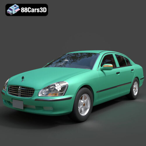 Nissan Cima Infiniti Q45 2007 3D Model