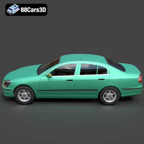 Nissan Cima Infiniti Q45 2007 3D Model