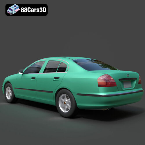 Nissan Cima Infiniti Q45 2007 3D Model