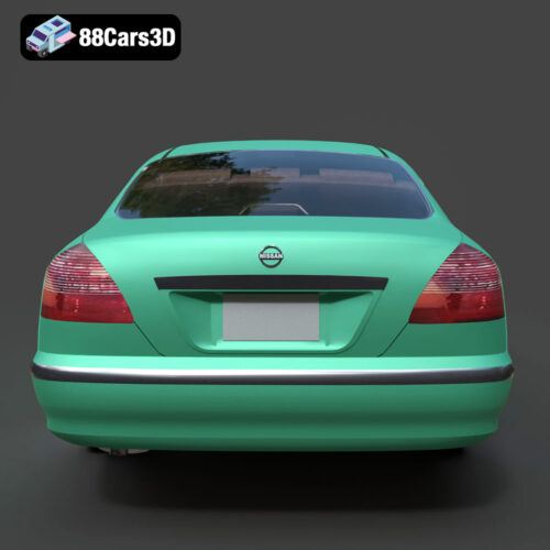 Nissan Cima Infiniti Q45 2007 3D Model