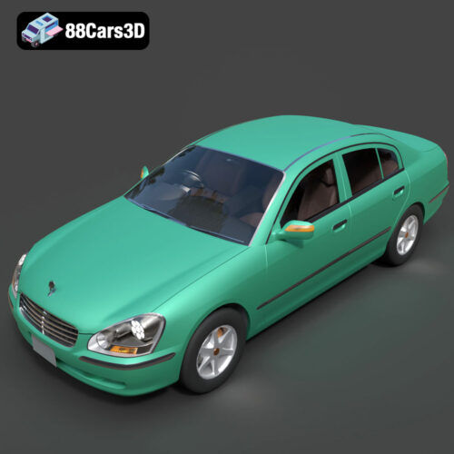 Nissan Cima Infiniti Q45 2007 3D Model