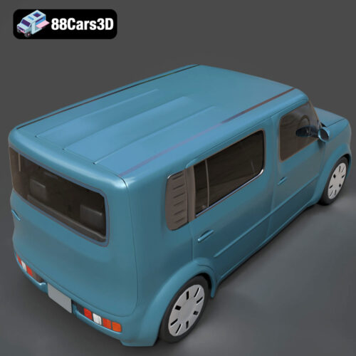 Nissan Cube 3D Model