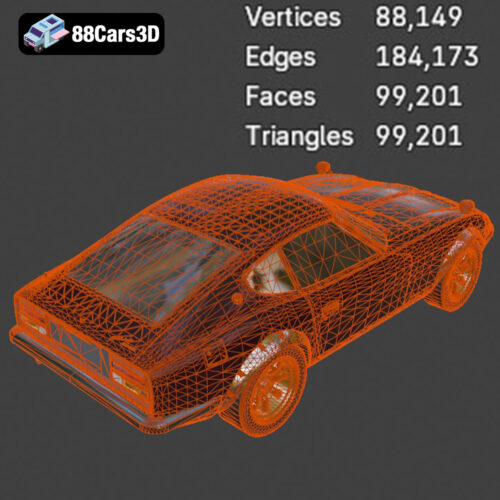 Nissan FairLady 240ZG 3D Model