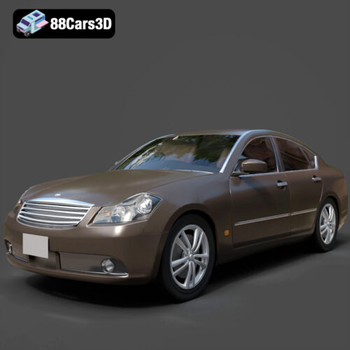 Nissan Fuga 2003 3D Model - Main Image Nissan Fuga 2003 3D Model