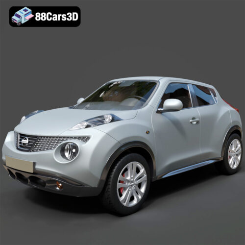 Nissan Juke 2025 3D Model - Main Image Nissan Juke 2025 3D Model