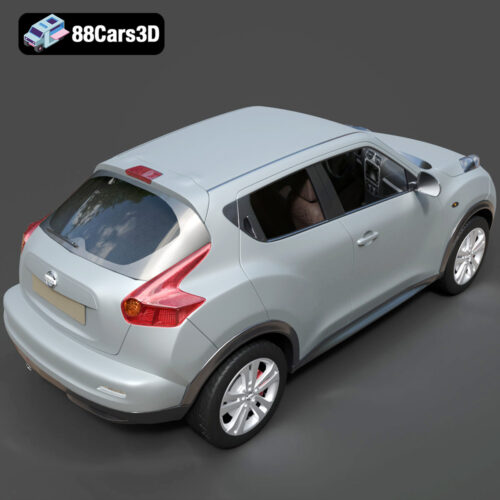 Nissan Juke 2025 3D Model - Gallery Image 3 Nissan Juke 2025 3D Model