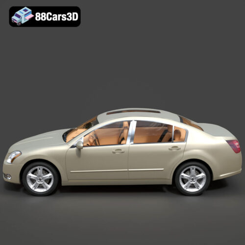 Nissan Maxima-008 2025 3D Model - Gallery Image 8 Nissan Maxima-008 2025 3D Model