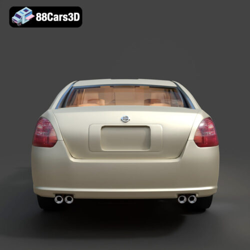Nissan Maxima-008 2025 3D Model - Gallery Image 2 Nissan Maxima-008 2025 3D Model