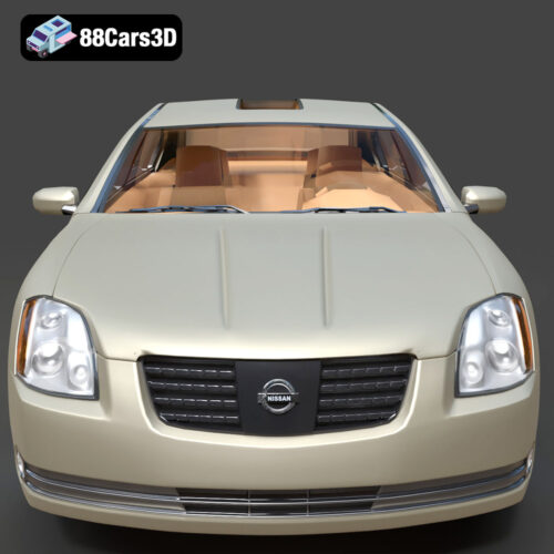 Nissan Maxima-008 2025 3D Model - Gallery Image 5 Nissan Maxima-008 2025 3D Model