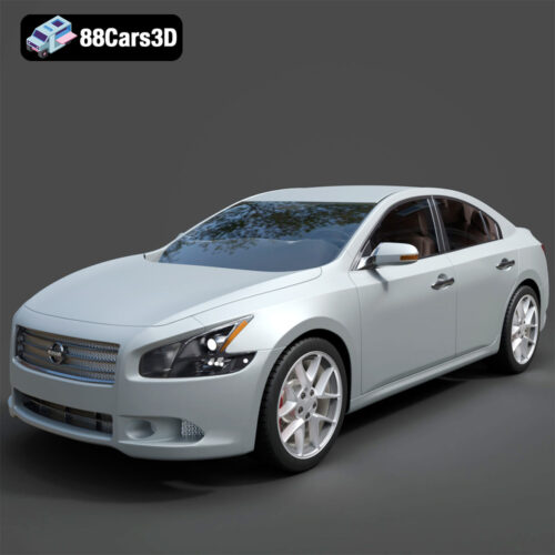 Nissan Maxima 2009 3D Model - Main Image Nissan Maxima 2009 3D Model