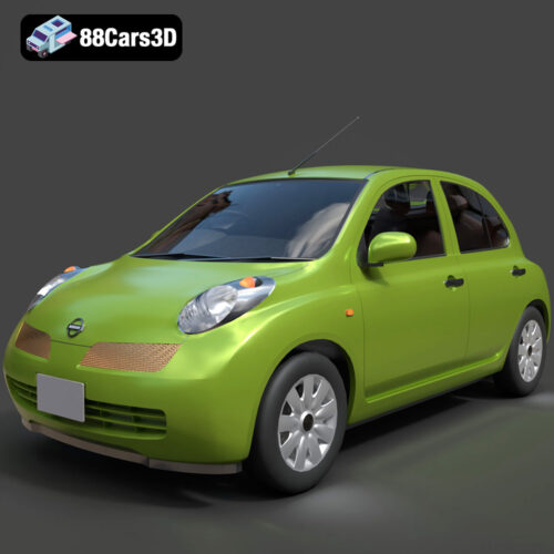 Nissan Micra 5-Door 2025 3D Model