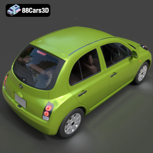 Nissan Micra 5-Door 2025 3D Model